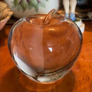 Authentic Tiffany & Co. Apple paperweight